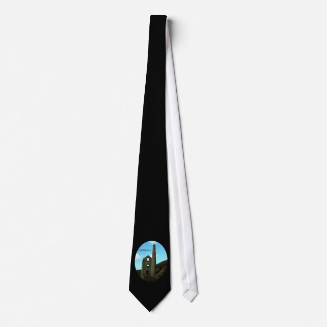 Poldark Country Cornwall England Neck Tie (Front)