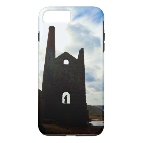 Poldark Country Mine Ruins Cornwall England iPhone 8 Plus7 Plus Case