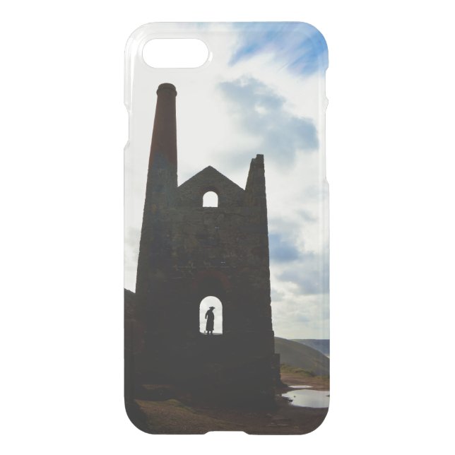 Poldark Country Mine Ruins Cornwall England Uncommon iPhone Case (Back)