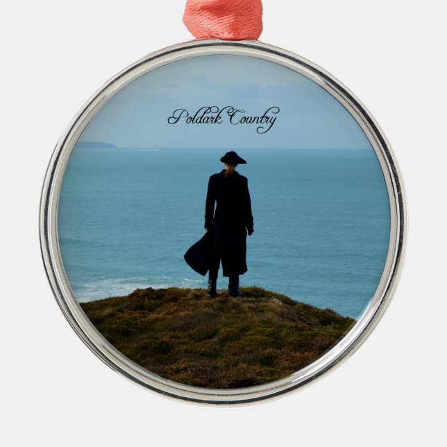 Poldark Country Photo Cornwall England Metal Ornament (Front)
