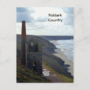Poldark Country Photo Cornwall England Postcard