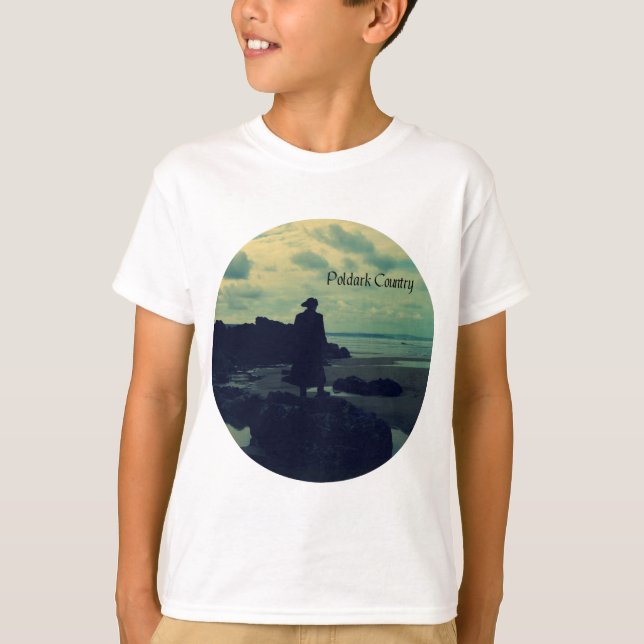Poldark Country Photo Cornwall England T-Shirt (Front)