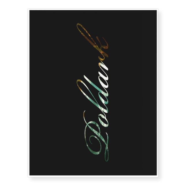 Poldark Temporary Tattoos (Front)