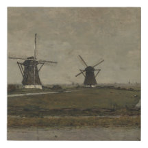 Polder with Mills near Overschie