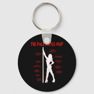 Pole Bruise Wear Dance Outfit Dancing Clothes Fitn Keychain