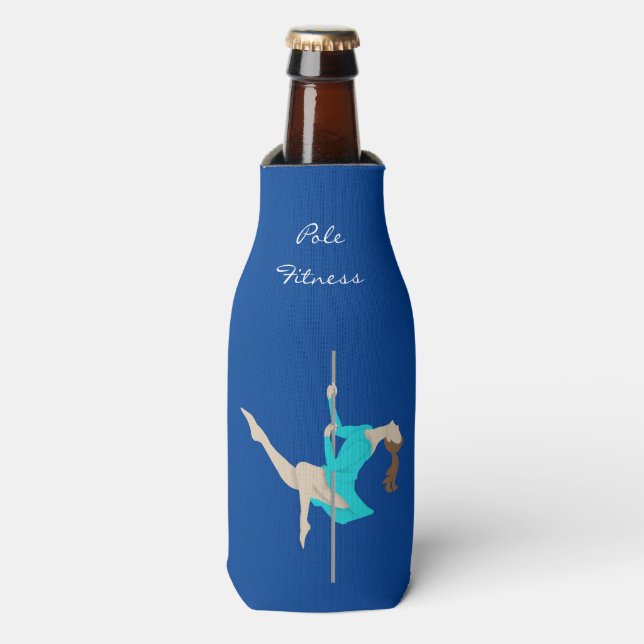 Pole Fitness Bottle Cooler (Bottle Front)