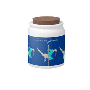 Pole Fitness Candy Jar
