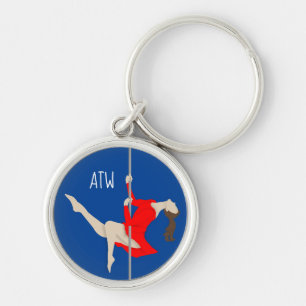 Pole Fitness Keychain