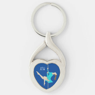 Pole Fitness Keychain