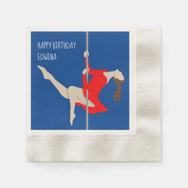 Pole Fitness Napkins (Front)