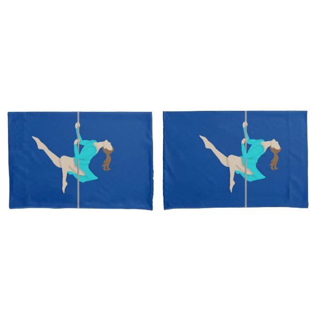 Pole Fitness Pillow Case (Front-Set)