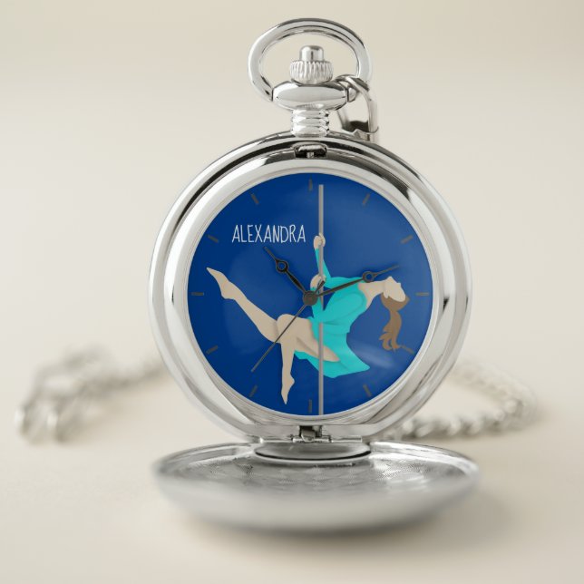 Pole Fitness Pocket Watch (Inside)