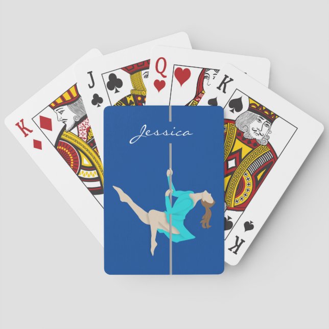 Pole Fitness Poker Cards (Back)