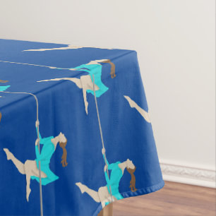 Pole Fitness Tablecloth