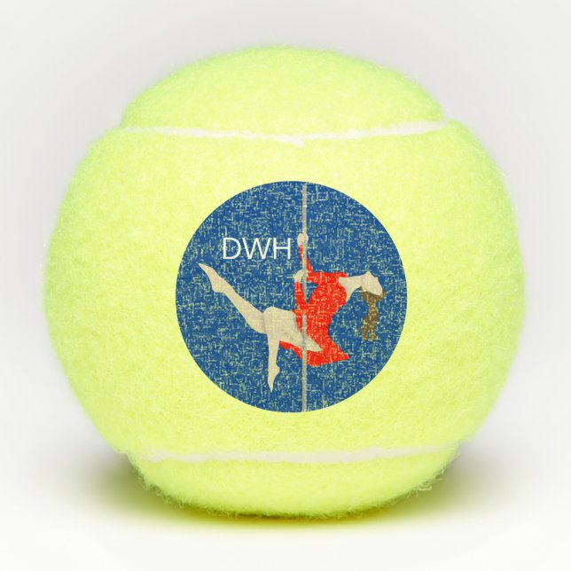 Pole Fitness Tennis Balls (Front)