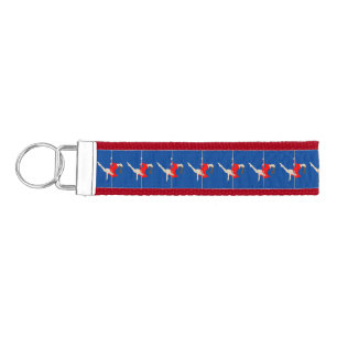Pole Fitness Wrist Keychain