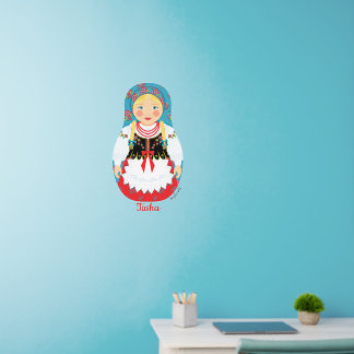 Pole Matryoshka Wall Decal