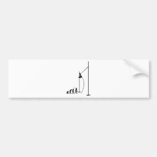 Pole Vault Athlete Bumper Sticker