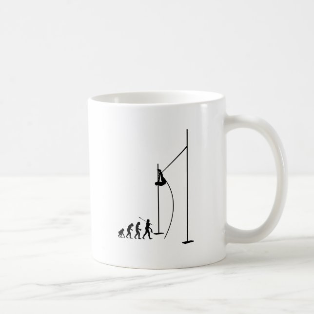 Pole Vault Athlete Coffee Mug (Right)
