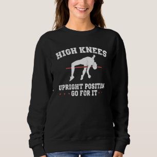 Pole Vault Athlete Design for Pole Jumper Vaultier Sweatshirt