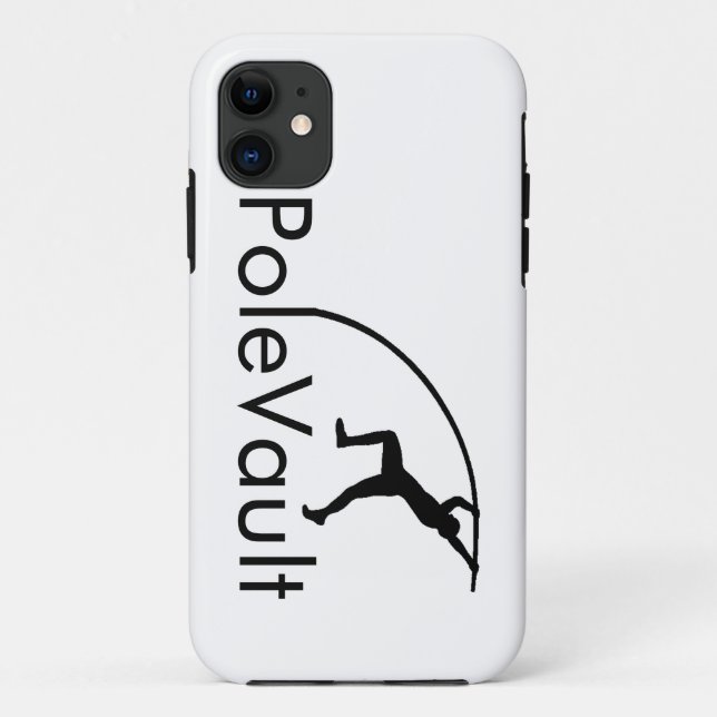 Pole vault iPhone case (Back)