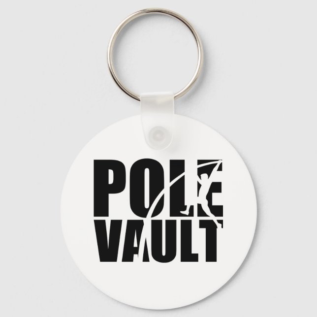 Pole vault keychain (Front)