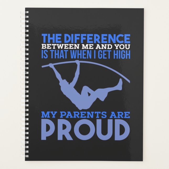 Pole Vault - My Parents Are Proud Planner (Front)