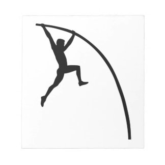 Pole vault notepad