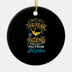 Pole Vault Pole Vaulting Ceramic Ornament