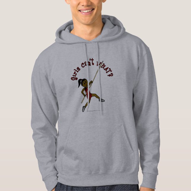 Pole Vault - Red (Dark) Hoodie (Front)
