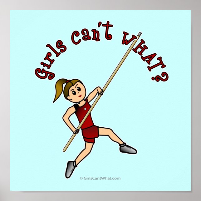 Pole Vault - Red (Light) Poster (Front)