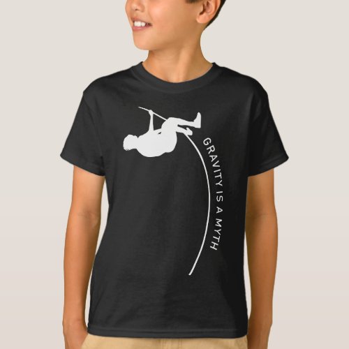 Pole Vault Track And Field Jumper Vaulting T_Shirt