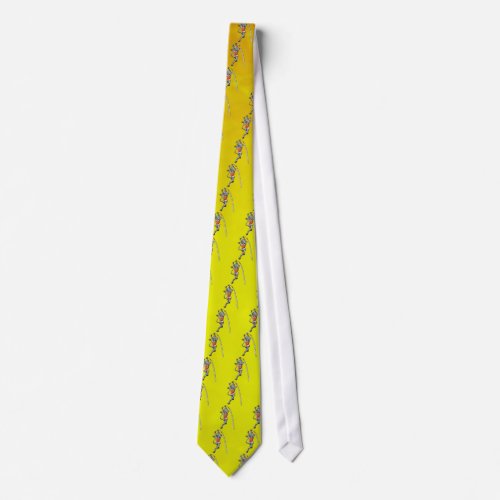 Pole Vault Zebra Neck Tie