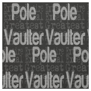 Pole Vaulter Extraordinaire Fabric