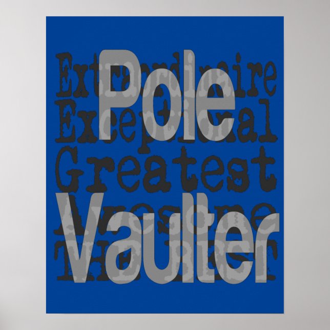 Pole Vaulter Extraordinaire Poster (Front)