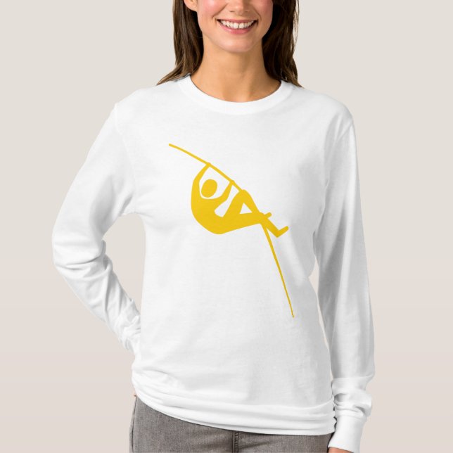 Pole Vaulting - Amber T-Shirt (Front)