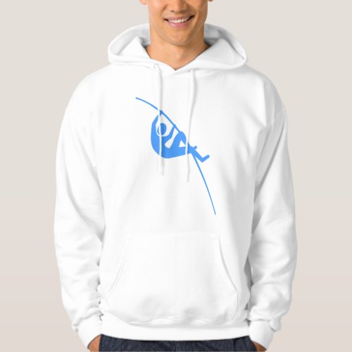 Pole Vaulting _ Baby Blue Hoodie