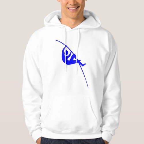 Pole Vaulting _ Blue Hoodie