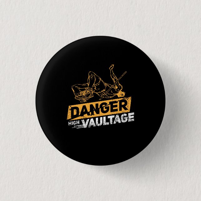 Pole Vaulting Button (Front)