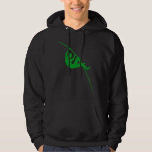 Pole Vaulting - Grass Green Hoodie