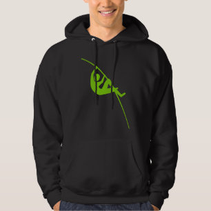 Pole Vaulting - Martian Green Hoodie