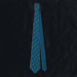 Pole Vaulting Neck Tie<br><div class="desc">Pole vaulting design shows athlete bending pole and leaving the ground on their way to set a pole vault competition record.</div>