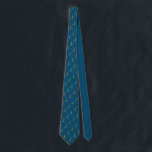 Pole Vaulting Neck Tie<br><div class="desc">Pole vaulting design shows athlete bending pole and leaving the ground on their way to set a pole vault competition record.</div>