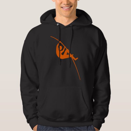 Pole Vaulting _ Orange Hoodie