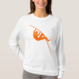 Pole Vaulting - Orange T-Shirt