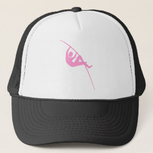 Pole Vaulting - Pink Trucker Hat