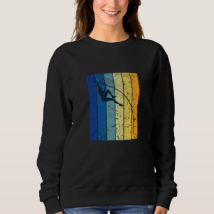 Pole Vaulting Retro Sweatshirt