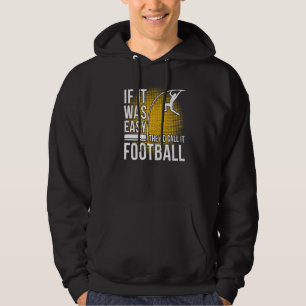 Pole Vaulting Saying Not That Easy Pole Vault Hoodie