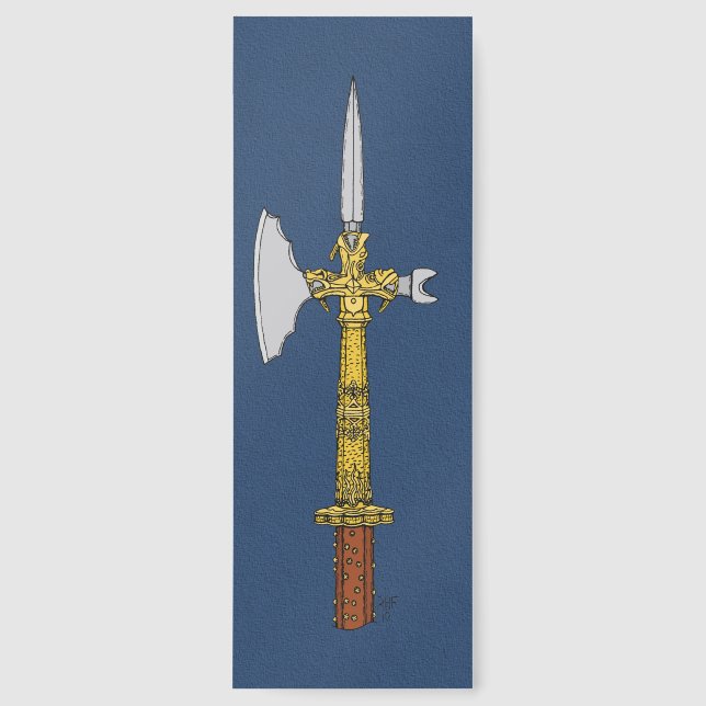 Poleaxe of Edward IV Bookmarks (Front)