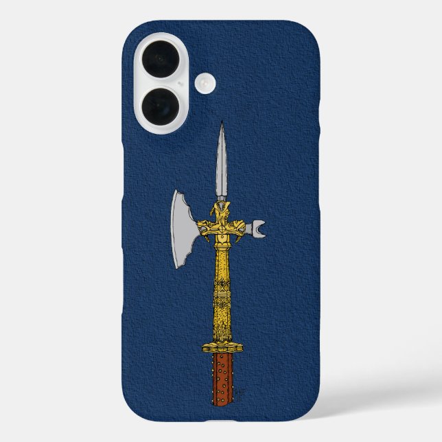Poleaxe of Edward IV Case-Mate iPhone Case (Back)